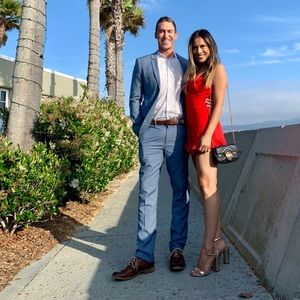 Beautiful red romper